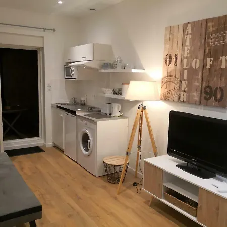 Апартаменты Studio + Terrasse Hypercentre Remblas Тулуза