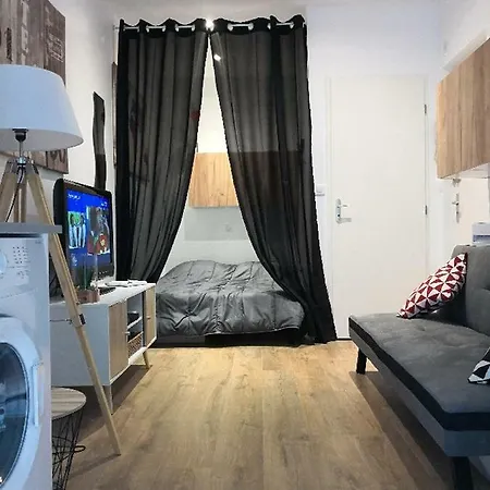 Апартаменты Studio + Terrasse Hypercentre Remblas Тулуза